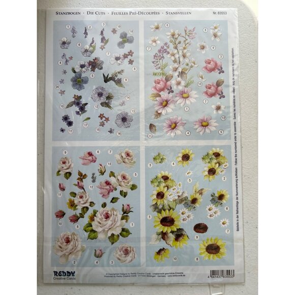 Ecstasy Crafts Elegant 3D Flower Cardmaking Kit - Picture 4 of 9